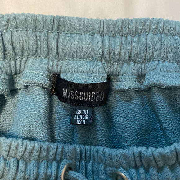 Misguided Teal Jogger/ Sweatpants (ASOS) - Picture 2 of 3